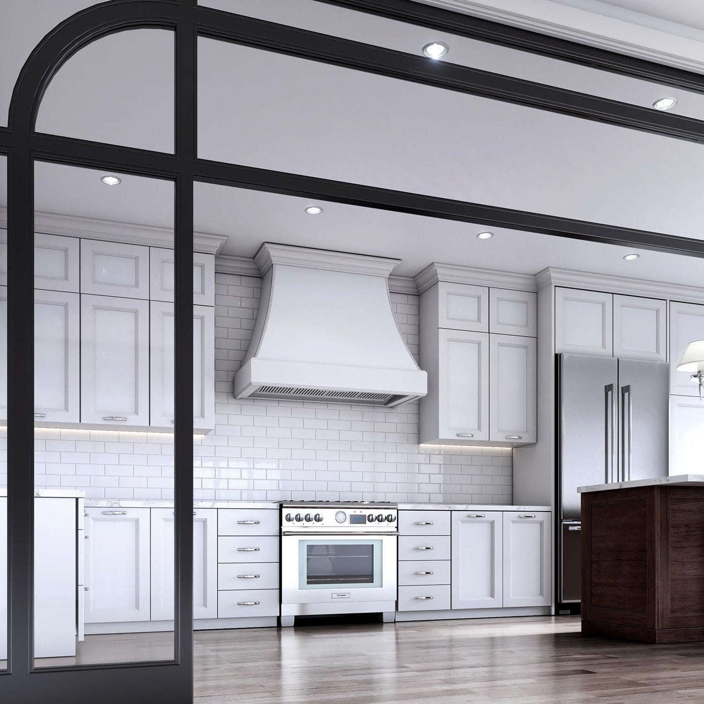 XO APPLIANCE XOIL4822KSE 48" 1000 CFM liner insert hood 22in D in Stainless Steel - XOIL4822KSE