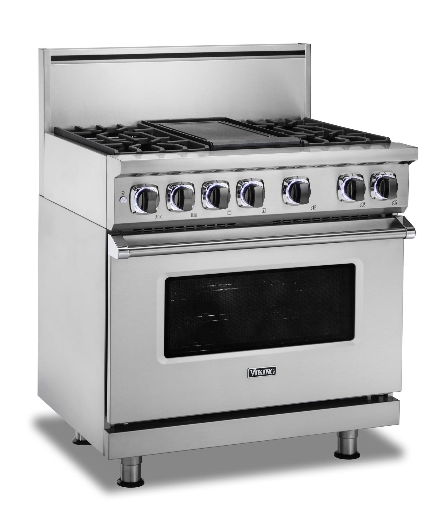 VIKING 36" Dual Fuel Range - VDR7362 Viking 7 Series Bronze - VDR73624GANLP