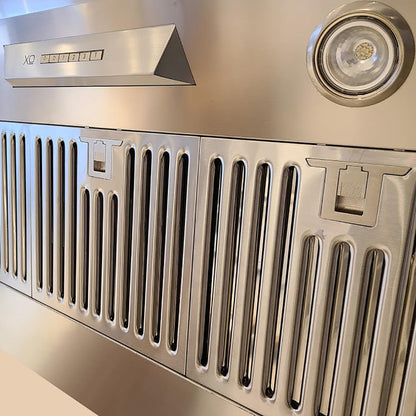 XO APPLIANCE XOIL3622KSE 36" 1000 CFM liner insert hood 22in D - XOIL3622KSE