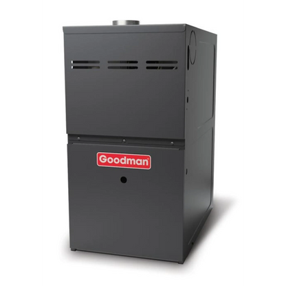 Goodman - 2 Ton/60,000 BTU 80% AFUE Gas Furnace and Air Conditioner System - Horizontal - 14.5 SEER2 - R32 - CHPTA3026B3