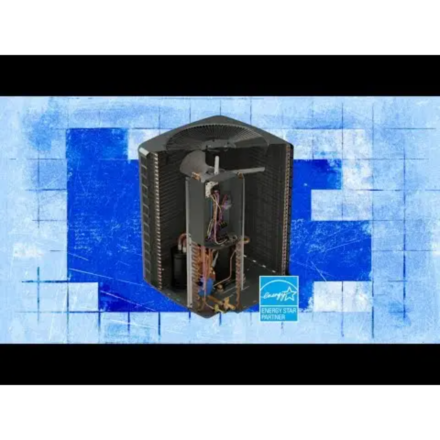 Goodman - 4 Ton/48,000 BTU Air Conditioner Condenser - SEER2 15.2 - Single Stage - R32 - GLXS5BA4810