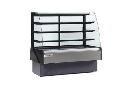 Hydra-Kool  | 78" Wide Non-Refrigerated Tilt Out Front Glass Bakery Display Case - KBD-CG-80-D