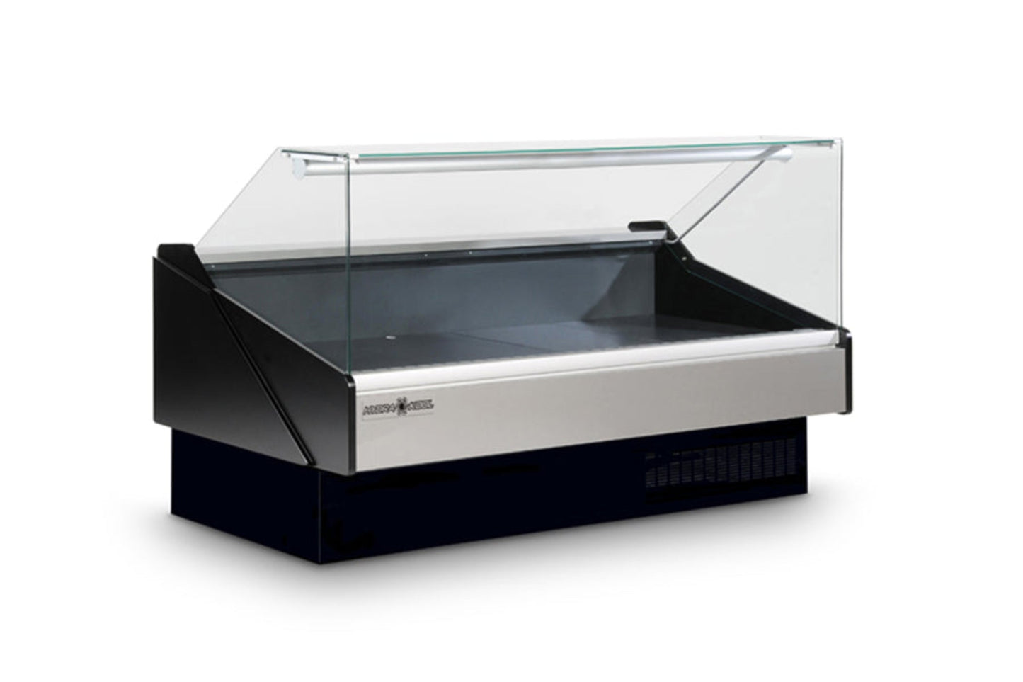 Hydra-Kool  | 78" Wide Self Contained Flat Glass Deli Display Case - KFM-FG-80-S