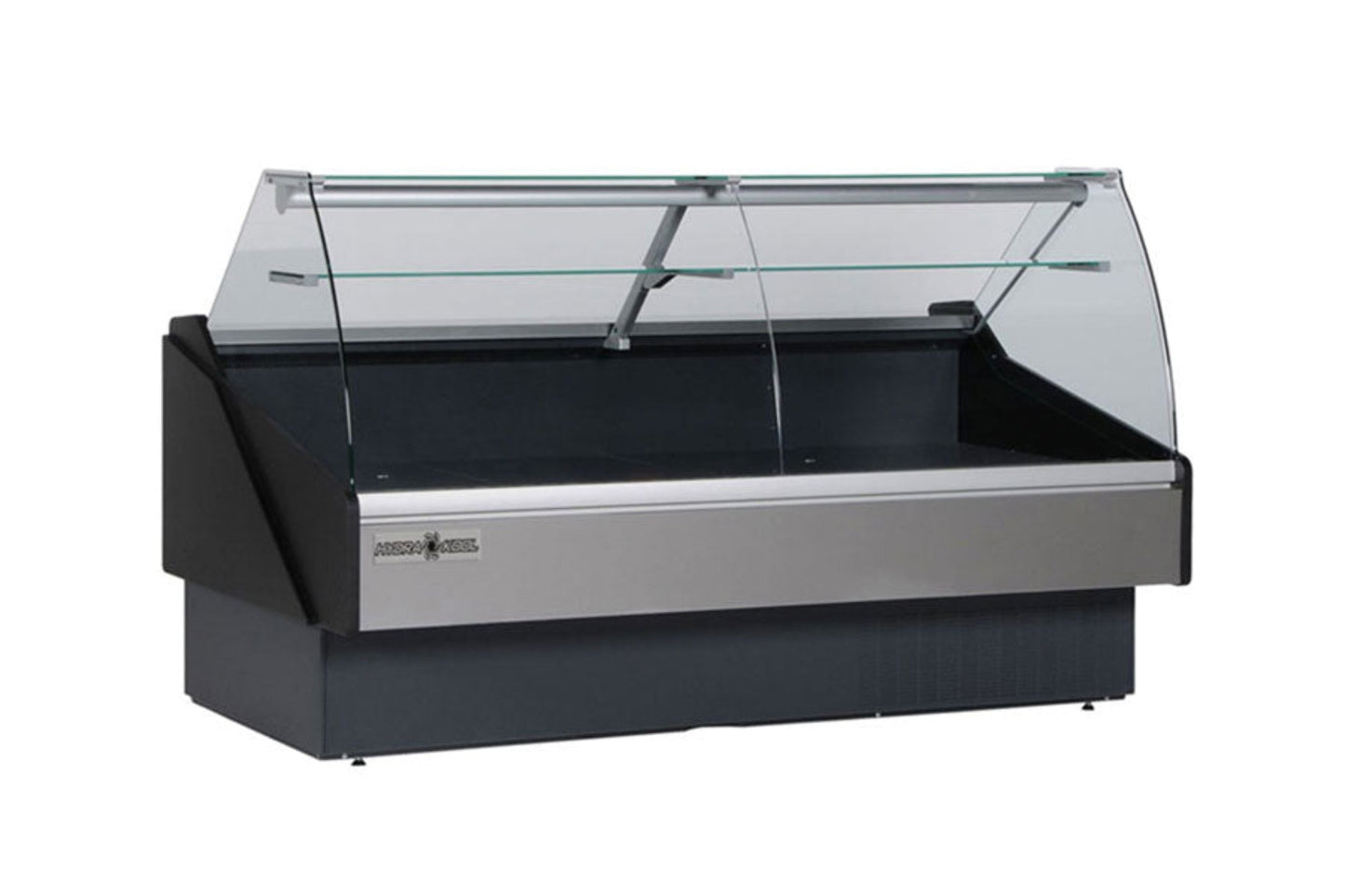 Hydra-Kool  | 78" Wide Self Contained Curved Glass Packaged Meat Deli Display Case - KPM-CG-80-S