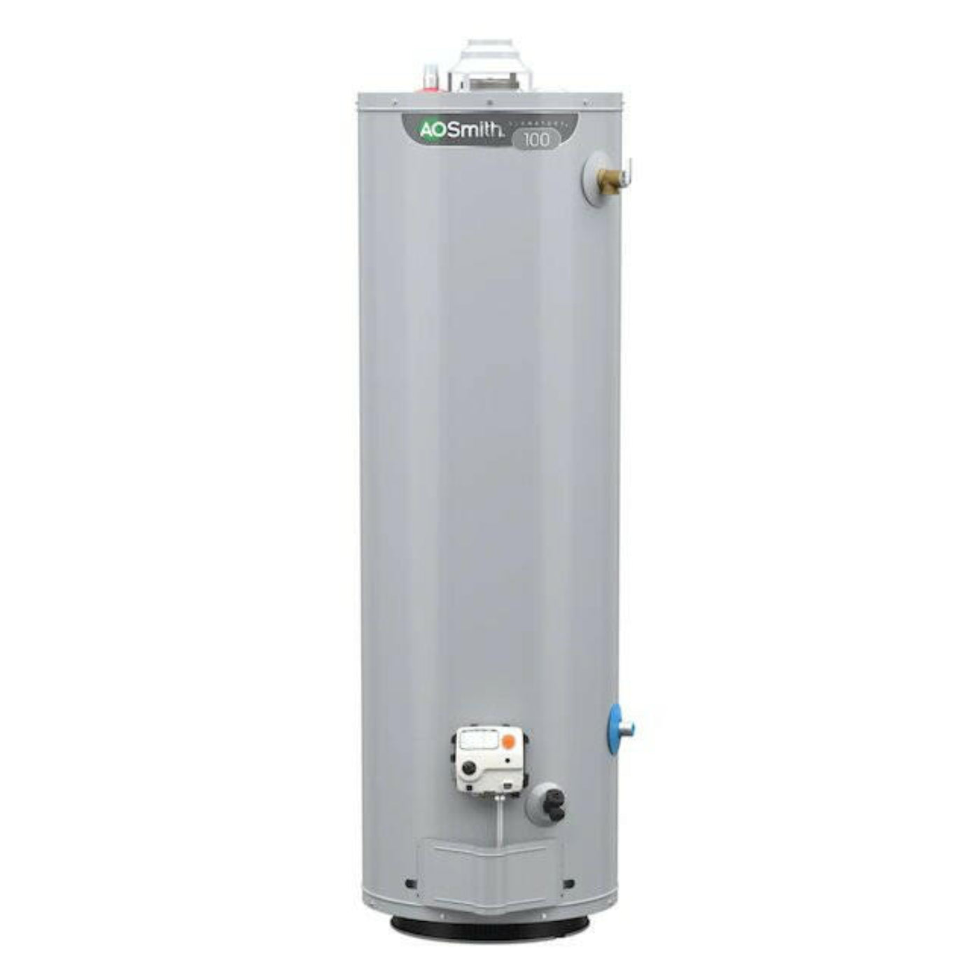 A.O. Smith Signature 100 30-Gallon Tall 6-year Limited 35500-BTU Natural Gas/Liquid Propane Water Heate - Item #1325042 | Model #G6-MH3030NVRr