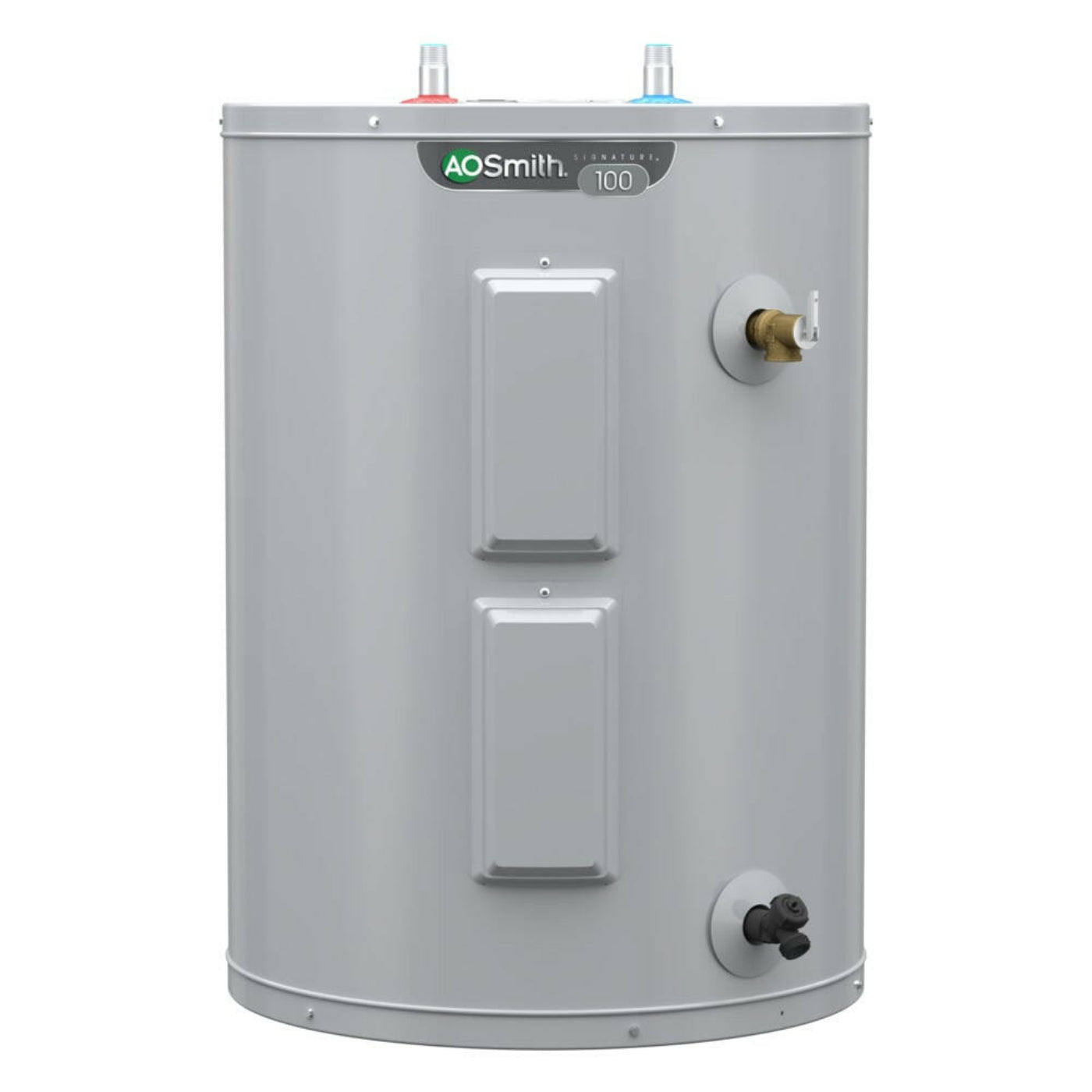 A.O. Smith  Signature 100 28-Gallon Lowboy 6-year Limited Warranty 4500-Watt Double Element Electric Water Heater - E6-30L45DVB