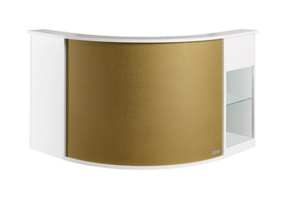 Salon Ambience Form Italian Reception Desk  - RD186