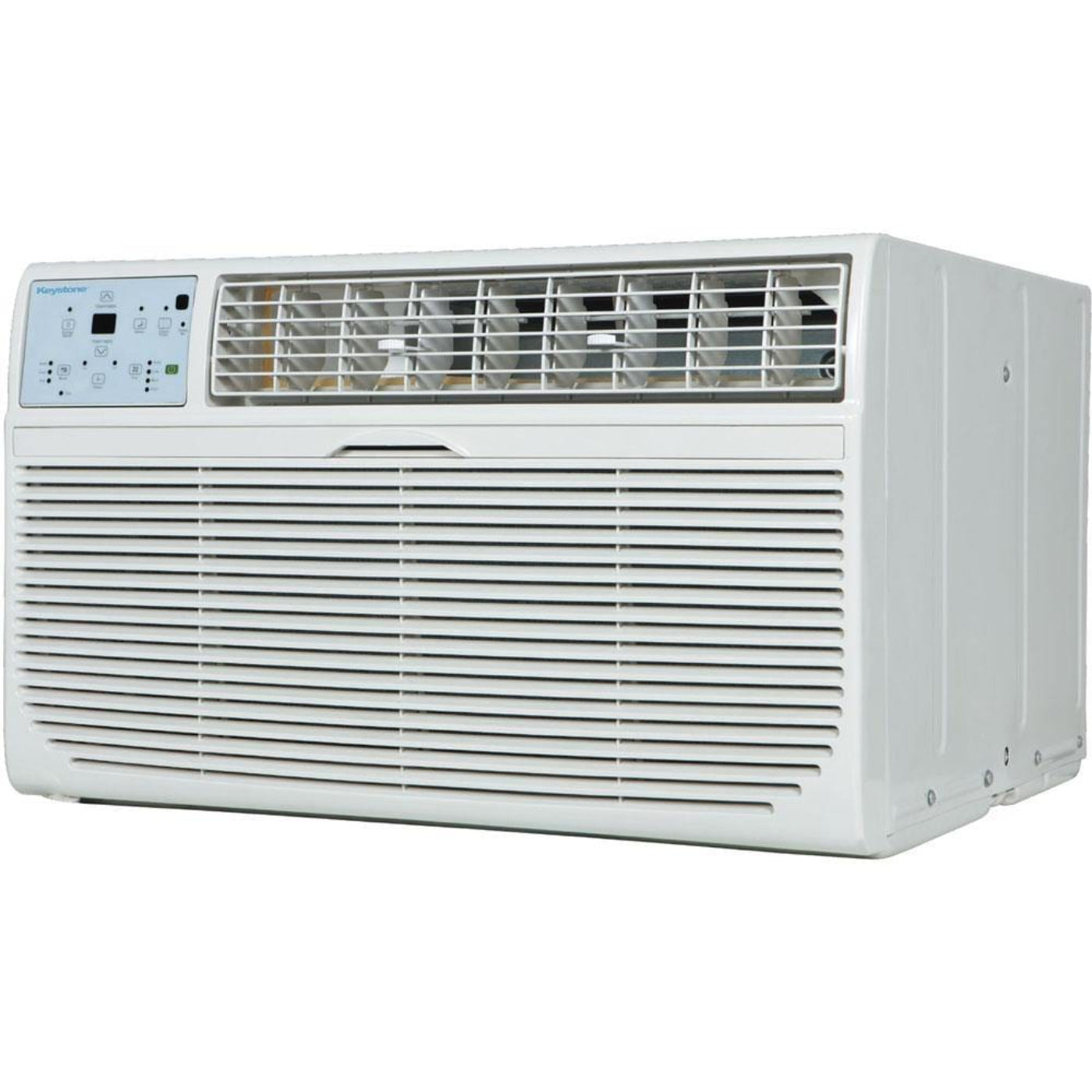 Keystone - 10,000 BTU 230V Through-the-Wall Air Conditioner with Follow Me LCD Remote Control |KSTAT10-2C