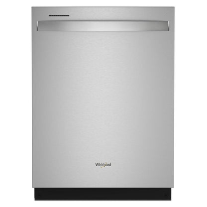 WHIRLPOOL Eco Series Quiet Dishwasher with a washing 3rd Rack & Water Repellent Silverware Basket in Stainless Steel - WDTS7024RZ