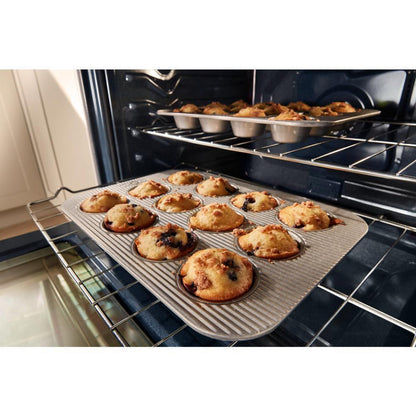 WHIRLPOOL 30-inch Energy Star Electric Range with Air Cooking Technology, No Preheat Air Fry and Air Baking and Self Clean White - WFES5030RW