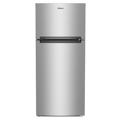 WHIRLPOOL 28-inch Wide Top-Freezer Refrigerator - 16.3 Cu. Ft. in Stainless Steel Look - WRTX5028PM