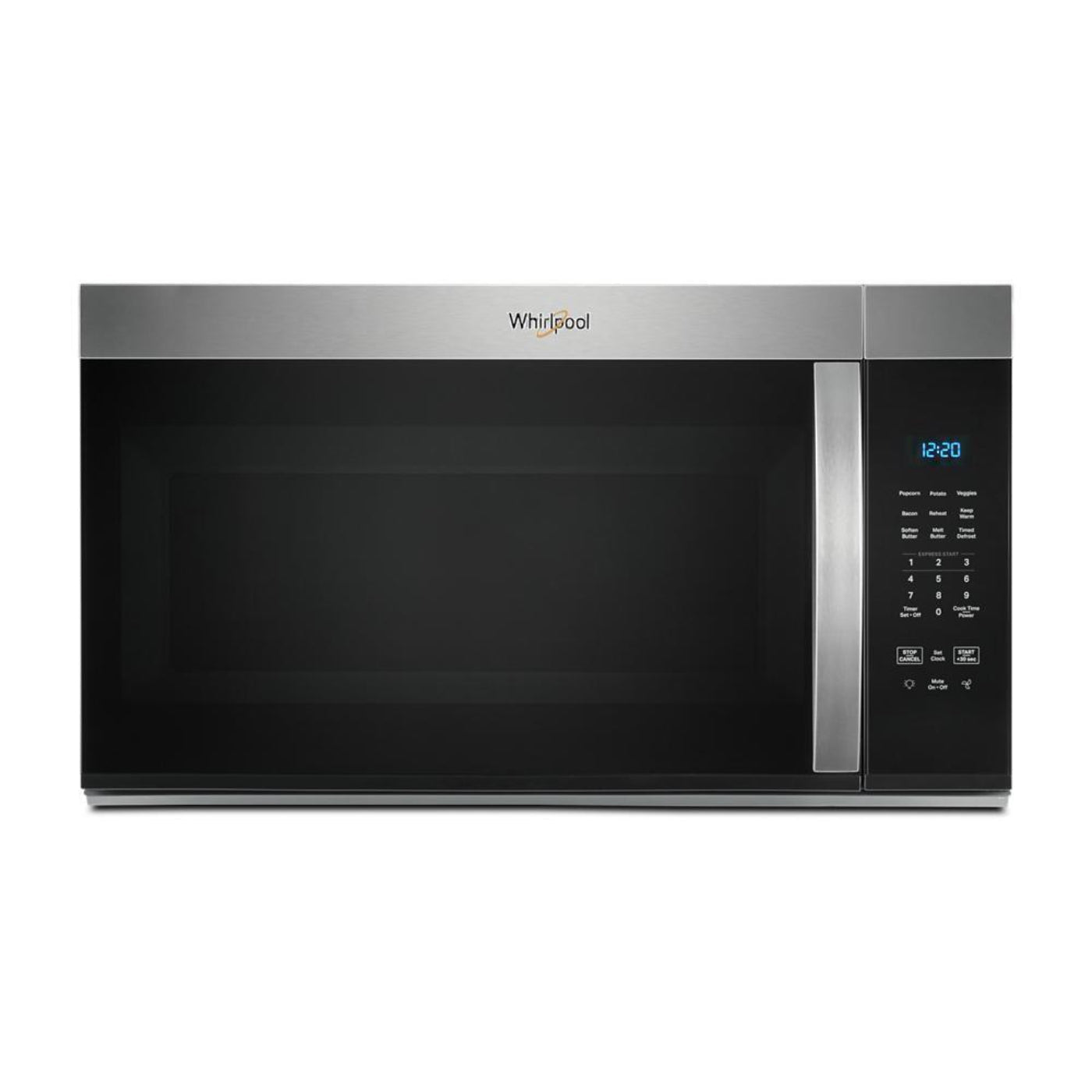 WHIRLPOOL 30 W 1.7 cu. ft Over the range Microwave with 1000-Watts Cooking Power in Stainless Steel - WMMS3130RS