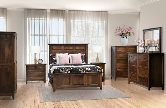 QW Amish Millcraft Albany 4 Drawer Nightstand - MBA32NS