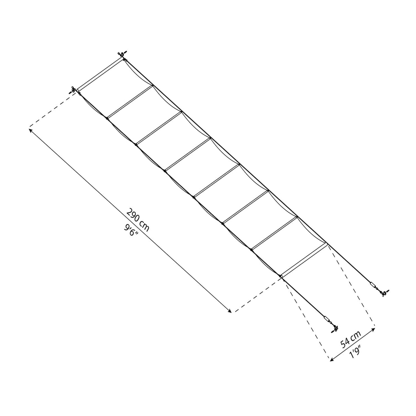 Palram - Canopia | Patio Cover Blinds 10x14 ft - White - HG1072