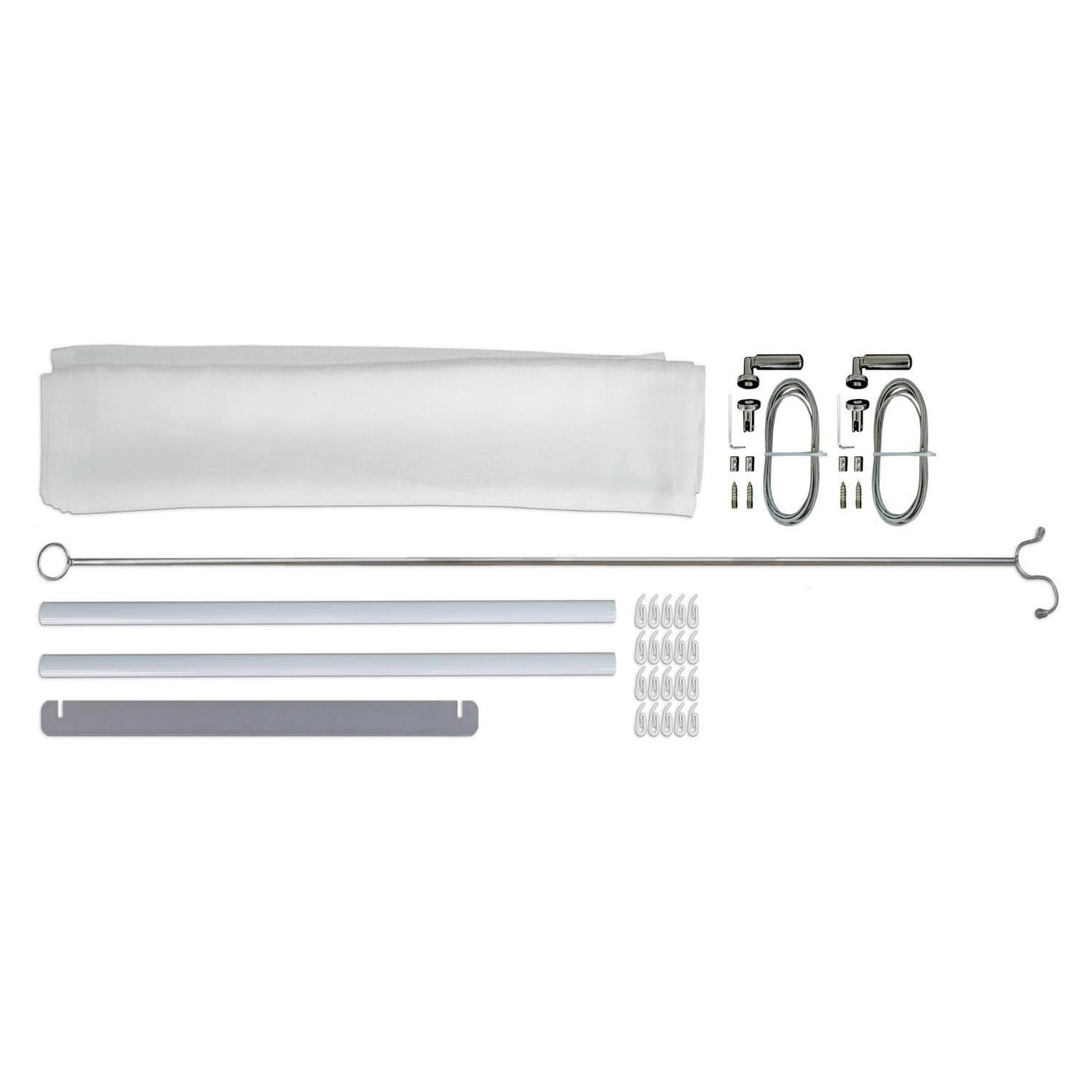 Palram - Canopia | Patio Cover Blinds 10x24 ft - White - HG1075