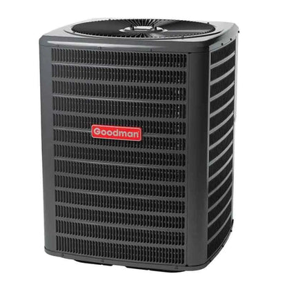 Goodman - 2 Ton/60,000 BTU 96% AFUE Gas Furnace and Air Conditioner System - Horizontal - 14.5 SEER2 - R32 - GLXS4BA2410 / CHPTA3026B3 / GC9S960603BN