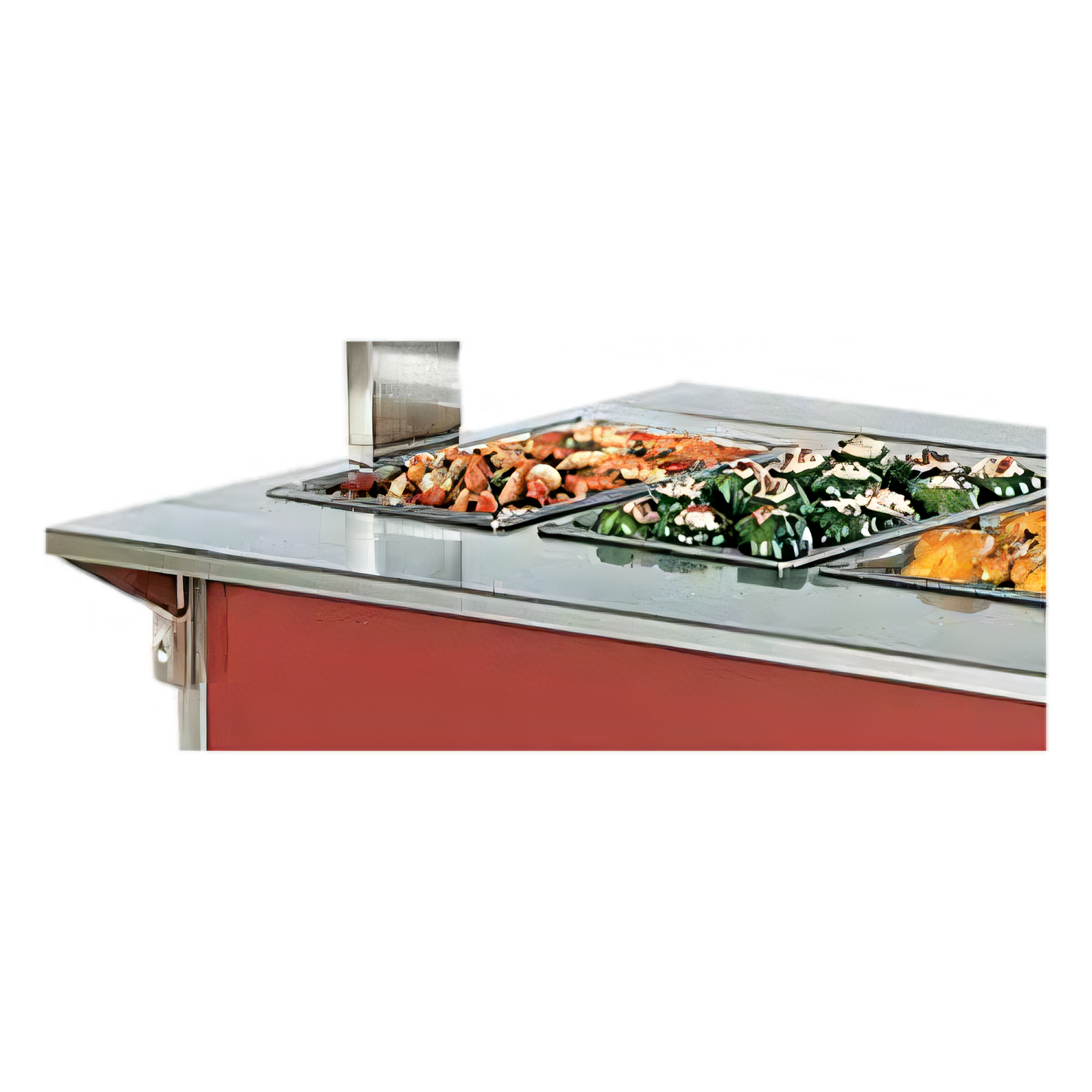 Vollrath 37511-2-R 4-Series Signature Server Wall-Mounted Shelving - 37511-2-R