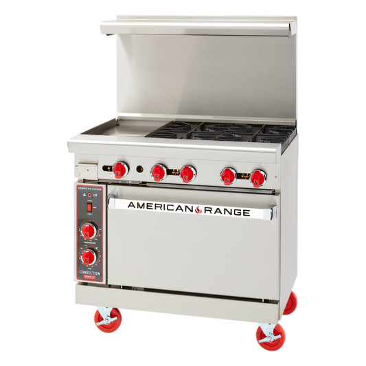 American Range  Gas Ranges - AR-12G-4B-SB