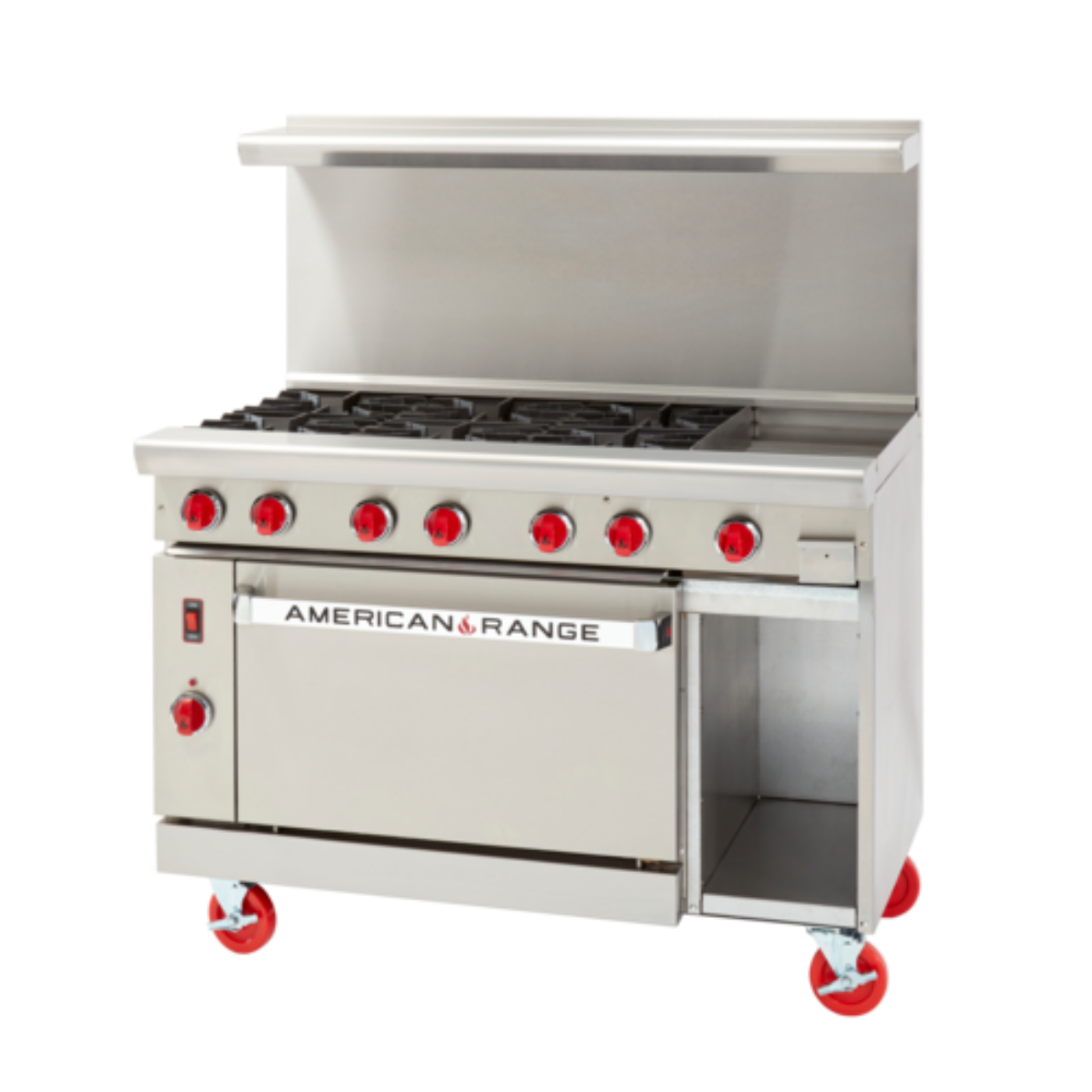 American Range  Gas Ranges - ARGF-12G-6B-CL-SBR