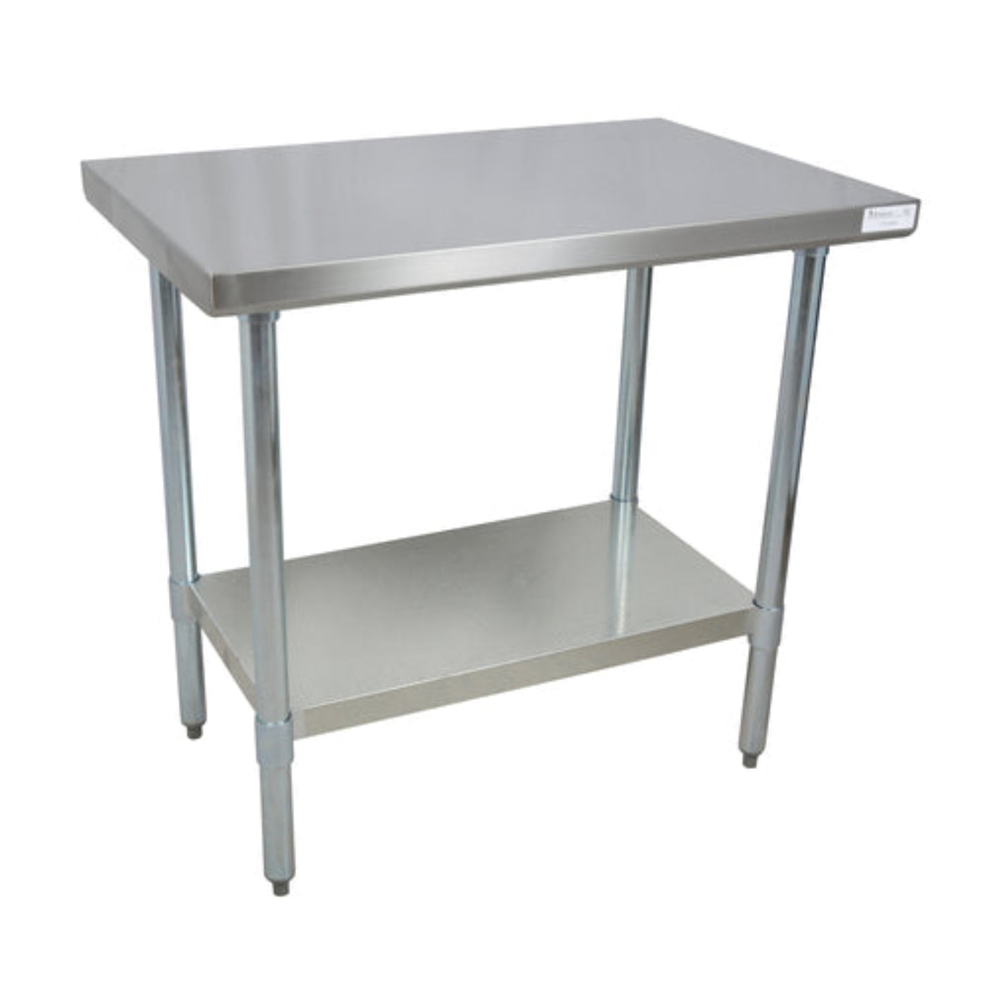 BK Resources Stainless Steel Prep Tables -  QVT-6024