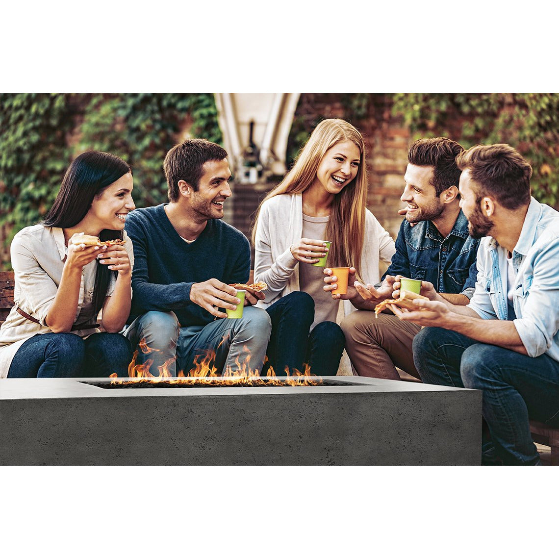 Prism Hardscapes Tavola 5 Fire Table