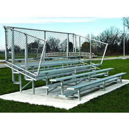 Bleacher 8 Row Standard Aluminum - BL827S