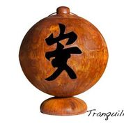 Ohio Flame Fire Globe : Peace, Happiness, Tranquility
