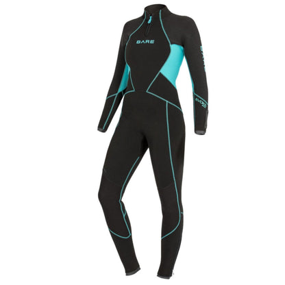 Zeagle Bare 3mm Womens Evoke Full Wetsuit 2021 - WET475 02_AQU